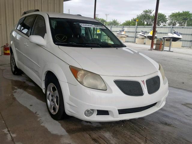 5Y2SL63885Z466945 - 2005 PONTIAC VIBE WHITE photo 1