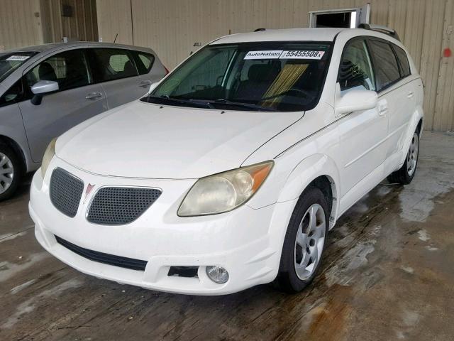 5Y2SL63885Z466945 - 2005 PONTIAC VIBE WHITE photo 2