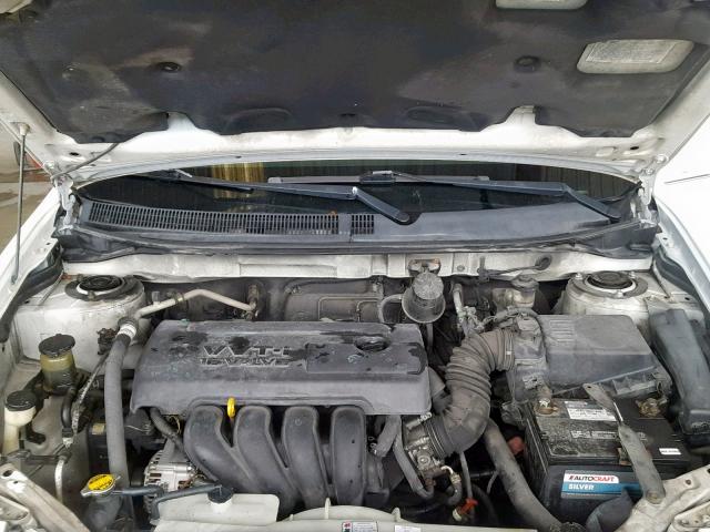 5Y2SL63885Z466945 - 2005 PONTIAC VIBE WHITE photo 7