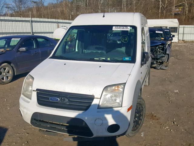 NM0LS7DN5BT062403 - 2011 FORD TRANSIT CO WHITE photo 2