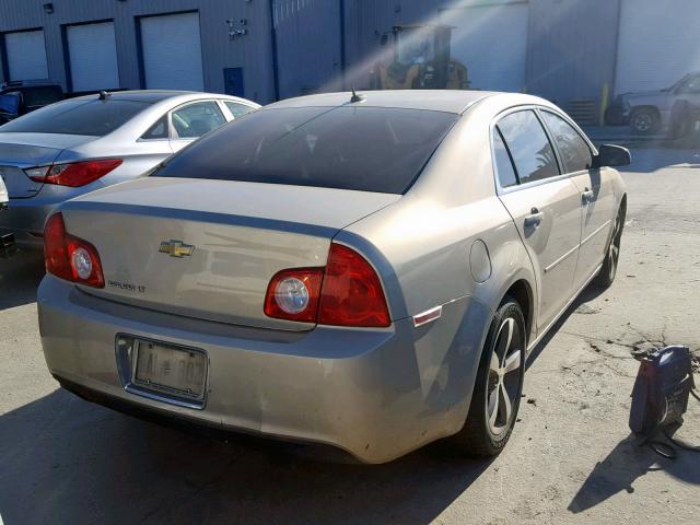 1G1ZC5E17BF207538 - 2011 CHEVROLET MALIBU 1LT GOLD photo 4