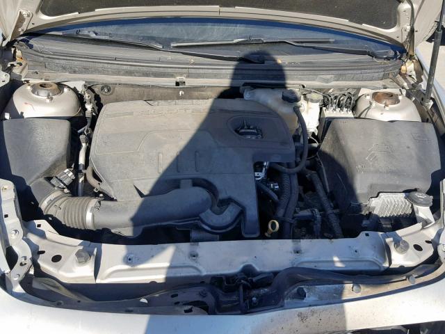 1G1ZC5E17BF207538 - 2011 CHEVROLET MALIBU 1LT GOLD photo 7