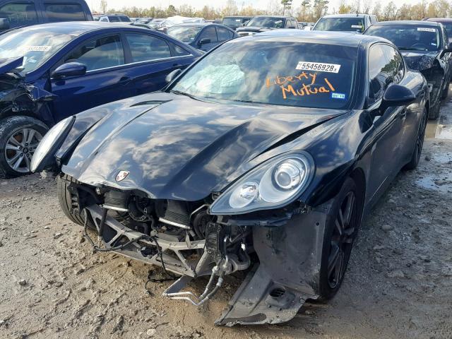 WP0AA2A71CL013495 - 2012 PORSCHE PANAMERA 2 BLACK photo 2