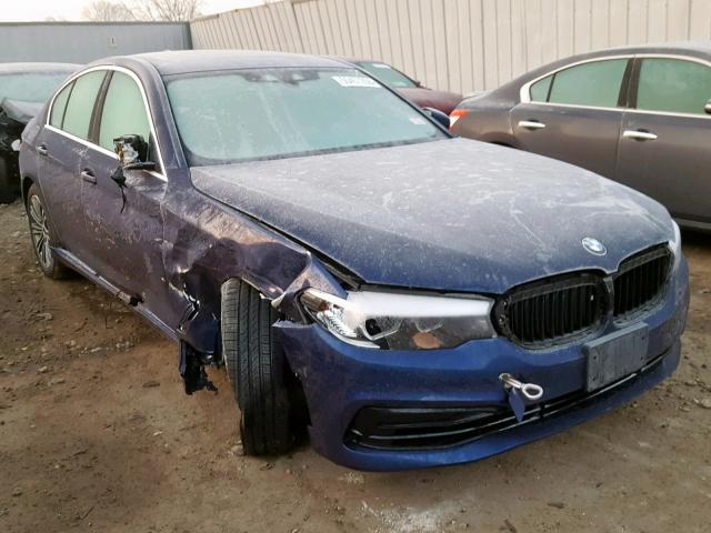 WBAJE7C54KWD55114 - 2019 BMW 540 XI BLUE photo 1