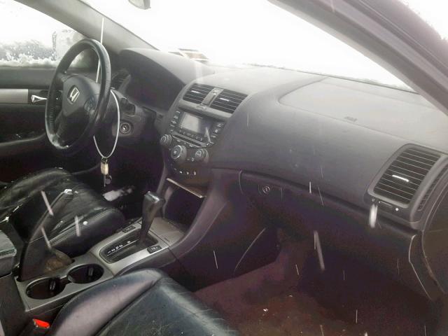 1HGCM82685A009808 - 2005 HONDA ACCORD BLACK photo 9