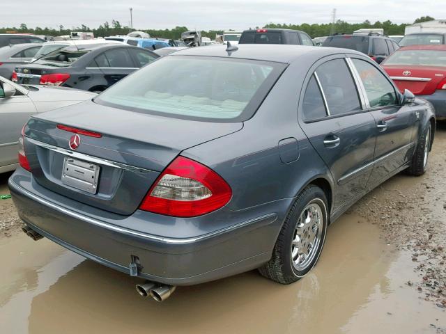 WDBUF22XX9B360401 - 2009 MERCEDES-BENZ E 320 CDI GRAY photo 4