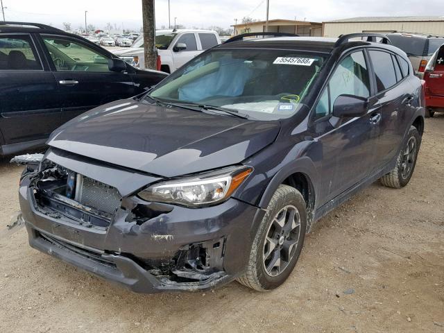 JF2GTABC2JH225852 - 2018 SUBARU CROSSTREK CHARCOAL photo 2