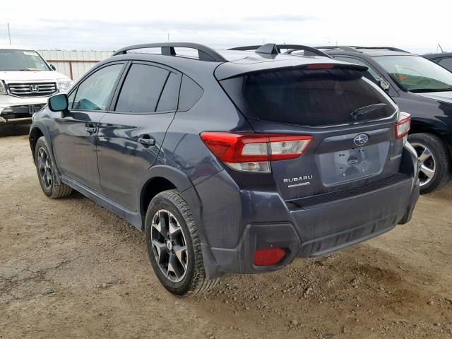 JF2GTABC2JH225852 - 2018 SUBARU CROSSTREK CHARCOAL photo 3