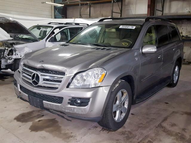 4JGBF71E57A206571 - 2007 MERCEDES-BENZ GL 450 4MA GOLD photo 2