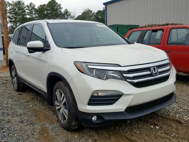 5FNYF6H79GB113379 - 2016 HONDA PILOT EXLN WHITE photo 1