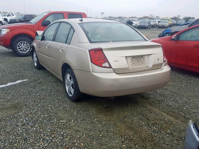 1G8AJ58F17Z127329 - 2007 SATURN ION LEVEL TAN photo 3