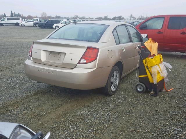 1G8AJ58F17Z127329 - 2007 SATURN ION LEVEL TAN photo 4