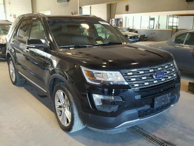 1FM5K8F86GGA38972 - 2016 FORD EXPLORER L BLACK photo 1