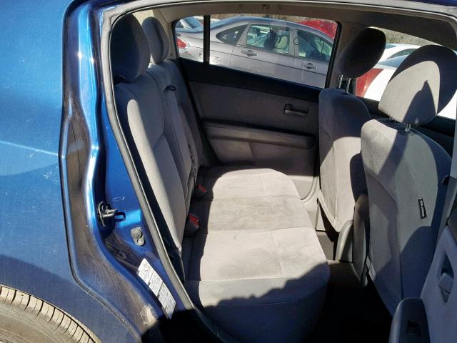 3N1AB61E19L672101 - 2009 NISSAN SENTRA 2.0 BLUE photo 6