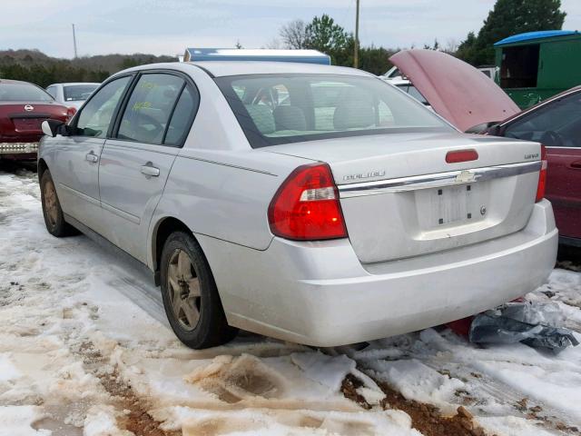 1G1ZT54834F106353 - 2004 CHEVROLET MALIBU LS ვერცხლისფერი ფოტო 3