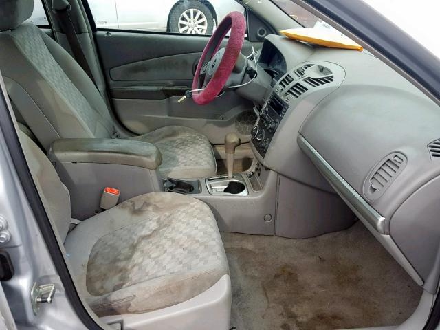 1G1ZT54834F106353 - 2004 CHEVROLET MALIBU LS ვერცხლისფერი ფოტო 5