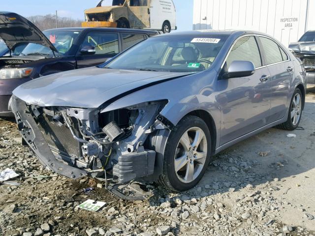 JH4CU2F69CC021245 - 2012 ACURA TSX TECH GRAY photo 2