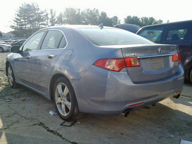 JH4CU2F69CC021245 - 2012 ACURA TSX TECH GRAY photo 3