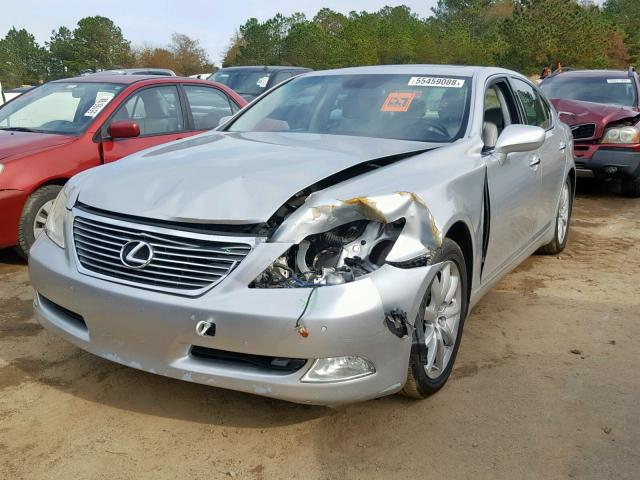 JTHBL46F975040317 - 2007 LEXUS LS 460 SILVER photo 2