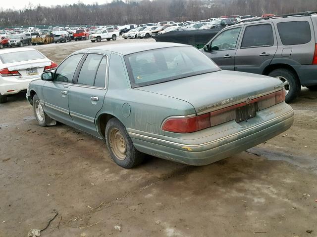 2MELM75WXVX715950 - 1997 MERCURY GRAND MARQ GREEN photo 3