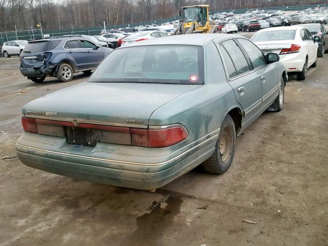 2MELM75WXVX715950 - 1997 MERCURY GRAND MARQ GREEN photo 4