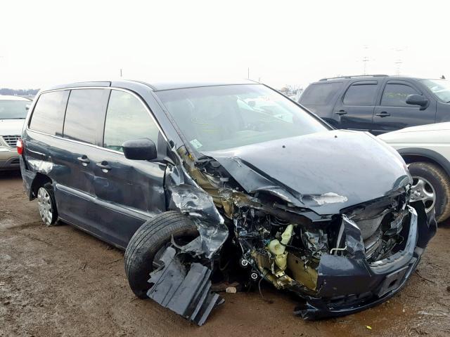 5FNRL38246B116527 - 2006 HONDA ODYSSEY LX BLUE photo 1