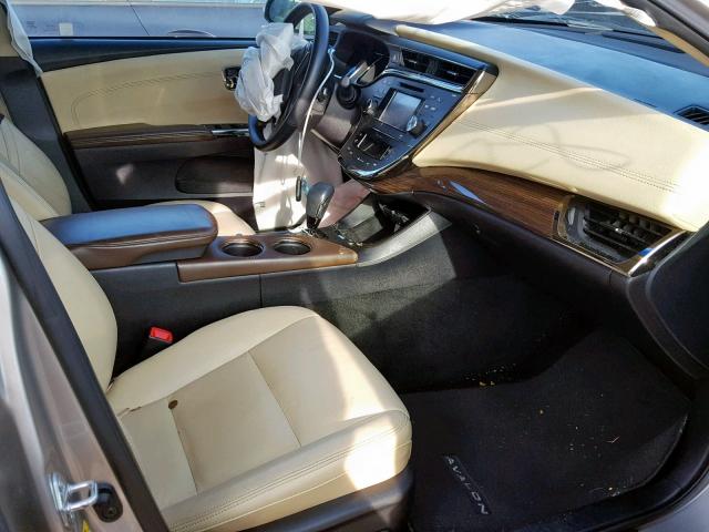 4T1BK1EB7EU118917 - 2014 TOYOTA AVALON BAS Brun photo 5