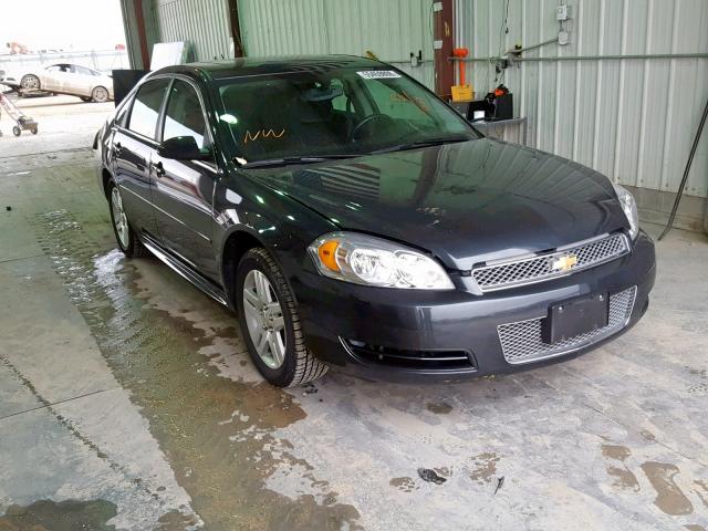 2G1WB5E35E1175689 - 2014 CHEVROLET IMPALA LIM GRAY photo 1