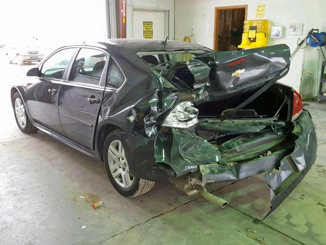 2G1WB5E35E1175689 - 2014 CHEVROLET IMPALA LIM GRAY photo 3