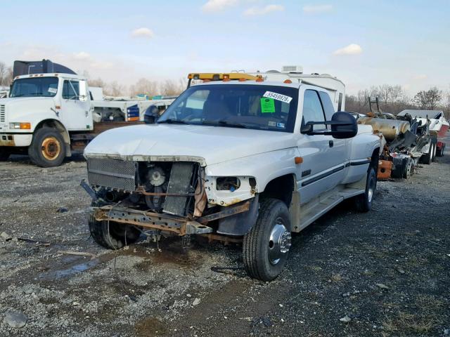 1B7MF3369XJ525323 - 1999 DODGE RAM 3500 WHITE photo 2