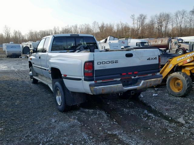 1B7MF3369XJ525323 - 1999 DODGE RAM 3500 WHITE photo 3