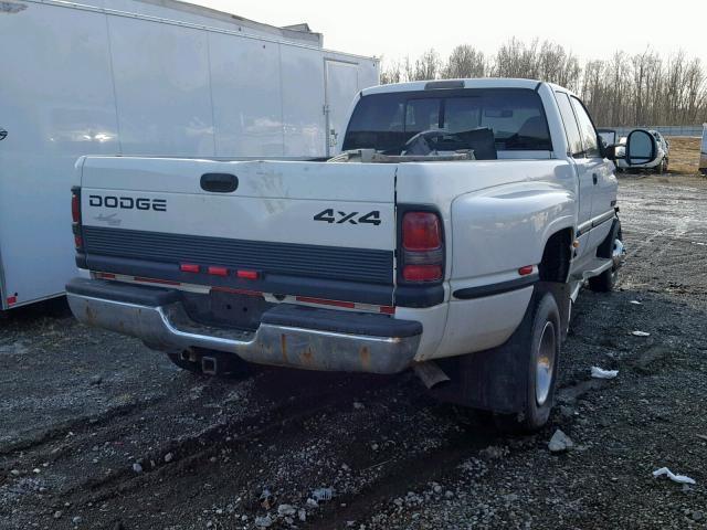 1B7MF3369XJ525323 - 1999 DODGE RAM 3500 WHITE photo 4