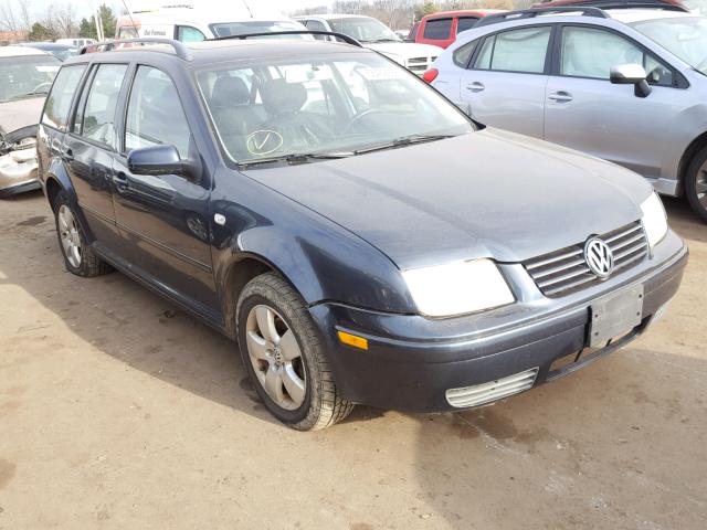 WVWSR61J94W160339 - 2004 VOLKSWAGEN JETTA GLS BLUE photo 1