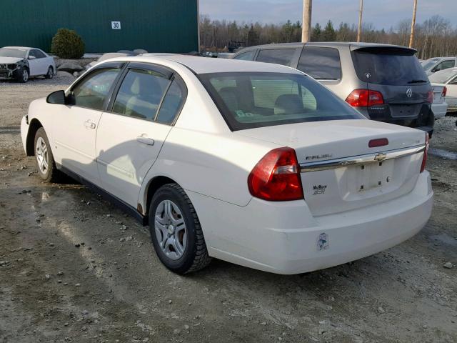 1G1ZS58F17F309340 - 2007 CHEVROLET MALIBU LS 白色 照片 3