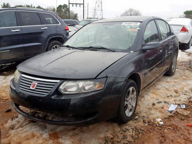 1G8AJ54FX5Z157710 - 2005 SATURN ION LEVEL BLACK photo 2
