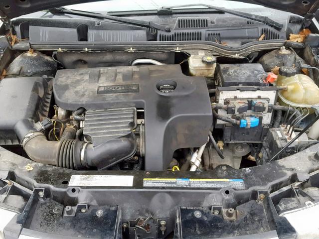 1G8AJ54FX5Z157710 - 2005 SATURN ION LEVEL BLACK photo 7