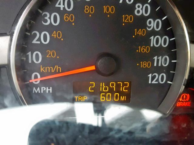 1G8AJ54FX5Z157710 - 2005 SATURN ION LEVEL BLACK photo 8