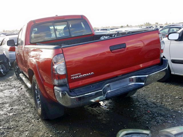 5TETX4GN0AZ720353 - 2010 TOYOTA TACOMA PRE RED photo 3