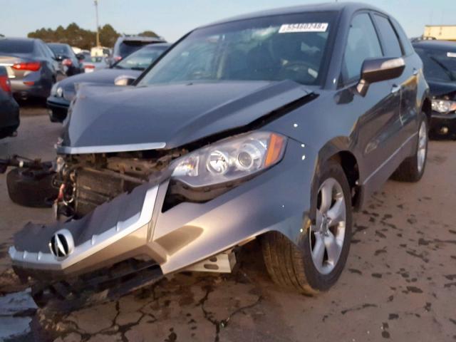 5J8TB18248A012730 - 2008 ACURA RDX GRAY photo 2