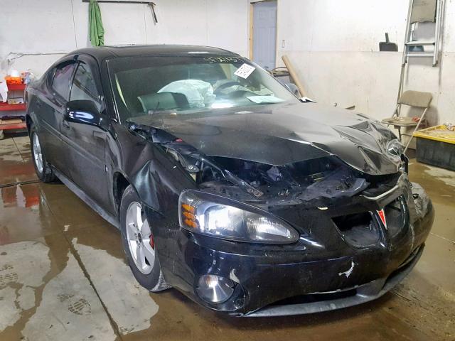 2G2WP552561282280 - 2006 PONTIAC GRAND PRIX შავი ფოტო 1