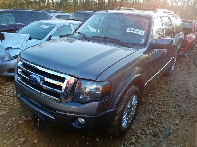 1FMJK2A50BEF35741 - 2011 FORD EXPEDITION EL LIMITED  photo 2