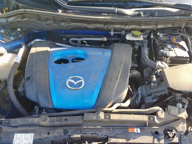 JM1BL1L77C1691511 - 2012 MAZDA 3 I BLUE photo 7