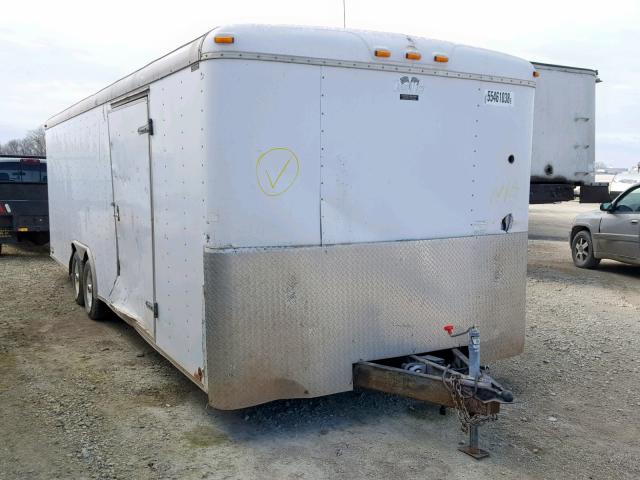 4X4TSED203N036563 - 2003 WILDWOOD CARGO MATE WHITE photo 1