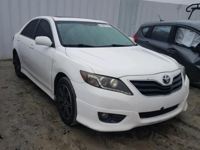 4T1BF3EK3AU565917 - 2010 TOYOTA CAMRY BASE WHITE photo 1