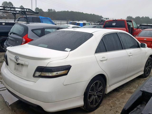 4T1BF3EK3AU565917 - 2010 TOYOTA CAMRY BASE WHITE photo 4