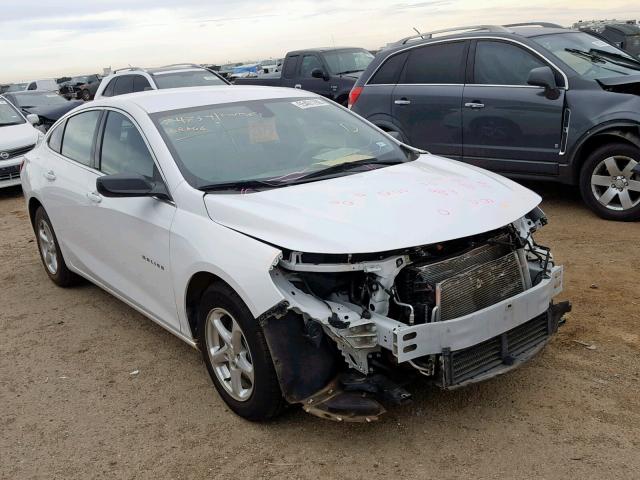 1G1ZC5ST2GF263383 - 2016 CHEVROLET MALIBU LS თეთრი ფოტო 1