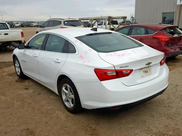 1G1ZC5ST2GF263383 - 2016 CHEVROLET MALIBU LS თეთრი ფოტო 3