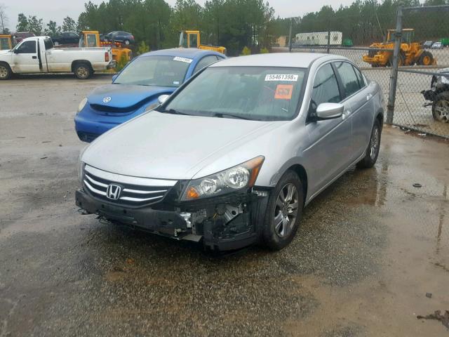 1HGCP2F46CA138169 - 2012 HONDA ACCORD LXP SILVER photo 2