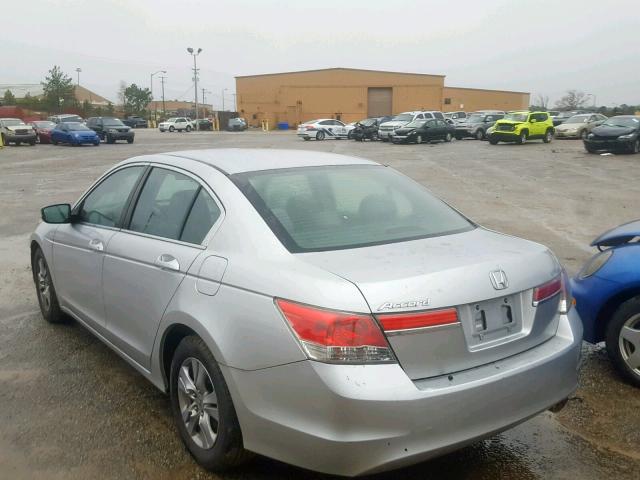 1HGCP2F46CA138169 - 2012 HONDA ACCORD LXP SILVER photo 3