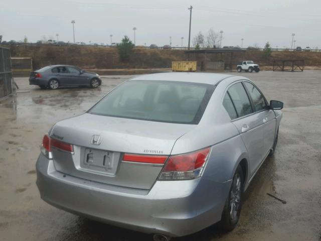 1HGCP2F46CA138169 - 2012 HONDA ACCORD LXP SILVER photo 4